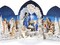Pop up Christmas Cards Nativity, 3D Holy Night Nativity, Jesus Christ Birth Scene, Handcrafted Christmas Decoration, Merry Christmas Gift, Holiday Card, Religious Christmas Cards, Note Card &Envelope